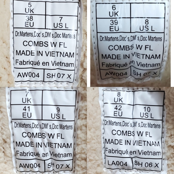 NWB Dr Martens combs leather faux fur lined combat boots rust tan waterproof - Picture 16 of 16